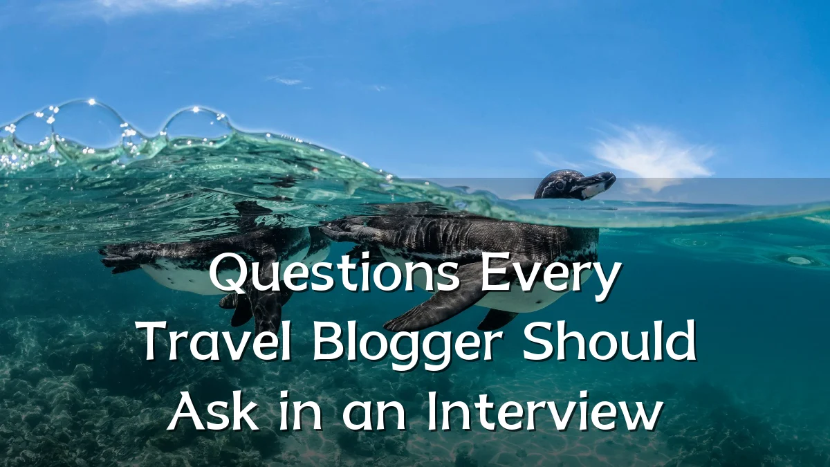 Questions Every Travel Blogger Should Ask in an Interview